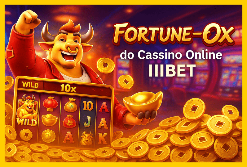 Fortune Ox no IIIBET - Aposte Agora e Reivindique Seus Ganhos